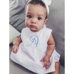 P A Classics Baby Girl Initial “A” Top 9 Months